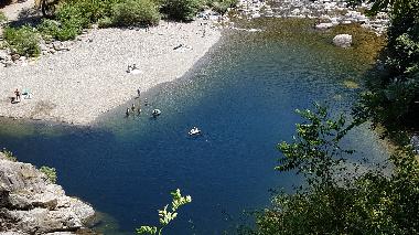 Cannobiner Tal: Baden unterhalb der St.-Anna-Schlucht