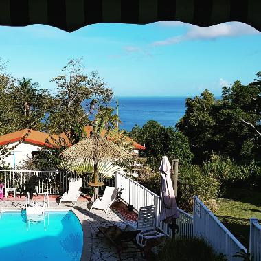 Chalet in Bouillante (Guadeloupe) oder Ferienwohnung oder Ferienhaus