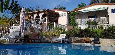 Chalet in Bouillante (Guadeloupe) oder Ferienwohnung oder Ferienhaus