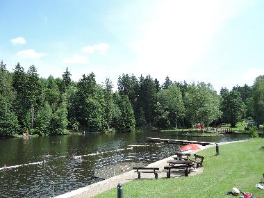 Waldseebad 500m, Eintritt im Sommer frei