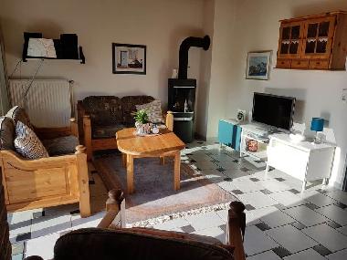 Gem�tliches Wohnzimmer mit Schwedenofen