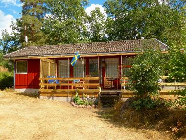 Westseite mit �berdachter Terrasse