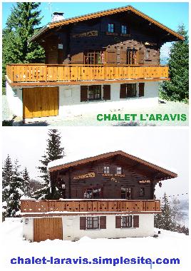 Chalet in SAINT GERVAIS LES BAINS (Haute-Savoie) oder Ferienwohnung oder Ferienhaus