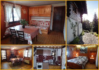 Chalet in SAINT GERVAIS LES BAINS (Haute-Savoie) oder Ferienwohnung oder Ferienhaus