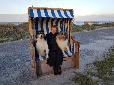 Pause im Strandkorb in Sc�nberg