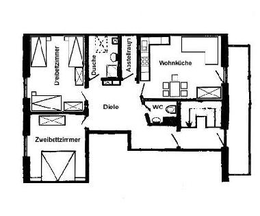 Ferienwohnung in Ellzee (Bayerische Schwaben) oder Ferienwohnung oder Ferienhaus