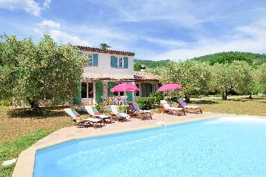 Ferienhaus in Seillans (Var) oder Ferienwohnung oder Ferienhaus