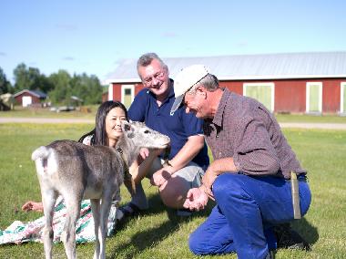 Ferienhaus in Lansj�rv �nges� Aspberg (Norrbotten) oder Ferienwohnung oder Ferienhaus
