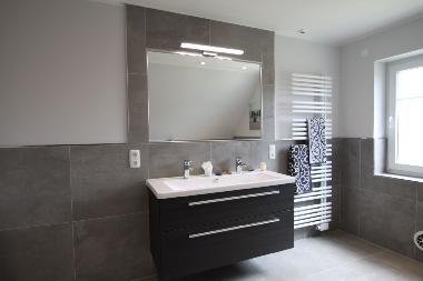 Modernes gro�es Waschbecken mit Unterschrankim Feirenhaus Deichkr�nchen
