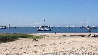 Strand Lemmer am IJsselmeer