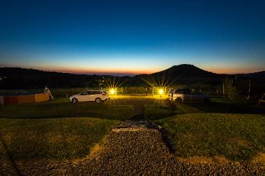 Ausblick vom Ferienhaus