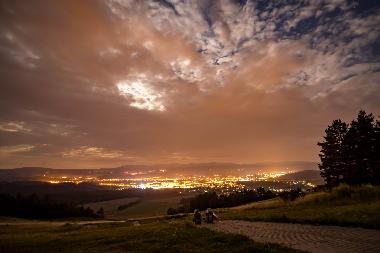 Ausblick vom Segelflugplatz