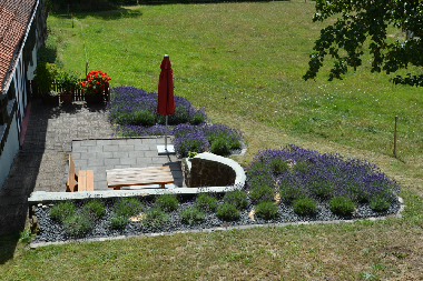 Sitzecke - Lavendelgarten