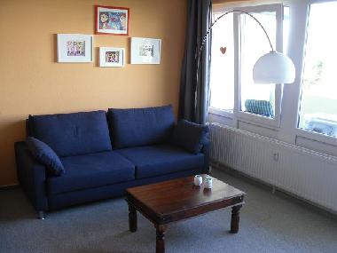Sitzgruppe (als Schlafcouch nutzbar)