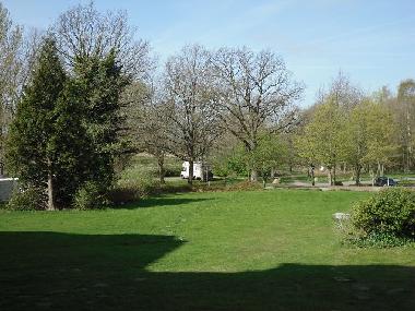 Blick vom Balkon nach Westen