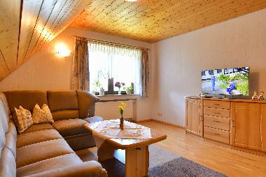 Wohnzimmer Ferienwohnung Sternschnuppe