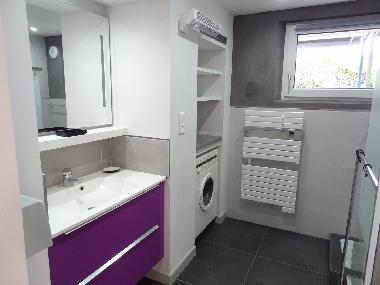 Badezimmer Ferienhaus im Elsa�