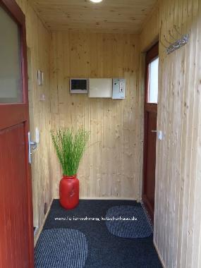 Vorraum Gartensauna