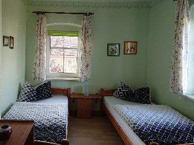 Schlafzimmer mit Einzelbetten