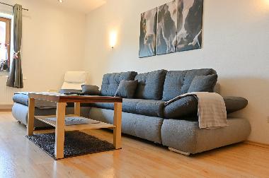 Wohnzimmer Fewo Sennalpe