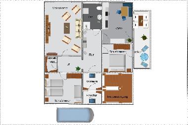 Grundriss Fewo Sennalpe