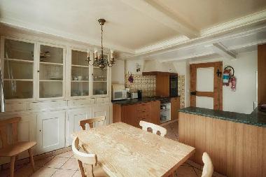 CityChalet historic Apartment K�che und Essbereich