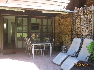Teil der Terrasse