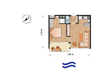 Ferienwohnung in Noordwijk  (Zuid-Holland) oder Ferienwohnung oder Ferienhaus