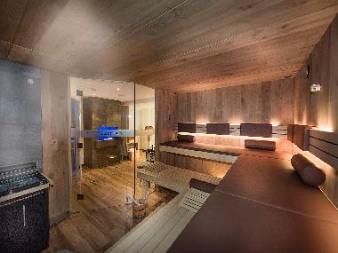 Sauna im Wellnessbereich Indoor