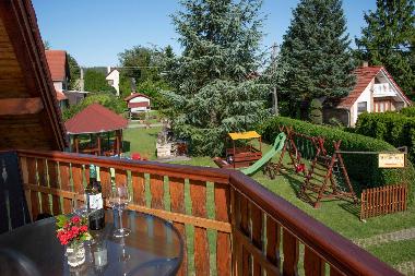 Balkon vom Familien-Appartement