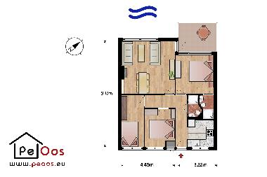 Ferienwohnung in Noordwijk aan Zee (Zuid-Holland) oder Ferienwohnung oder Ferienhaus