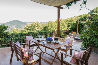 Ferienhaus mit Seeblick nahe Rom
