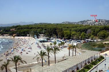 Ferienhaus in Moraira (Alicante / Alacant) oder Ferienwohnung oder Ferienhaus