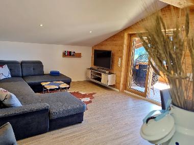 groe Sofalandschaft zum relaxen