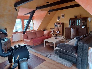 Ferienhaus in Dobbin bei Dobbertin (Mecklenburgische Seenplatte) oder Ferienwohnung oder Ferienhaus
