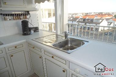 Kche mit Aussicht ber Noordwijk