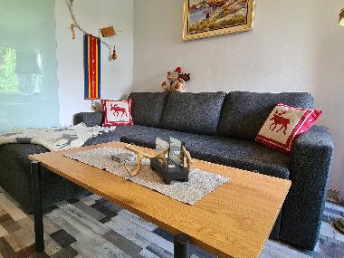 Wohnzimmer mit Couch