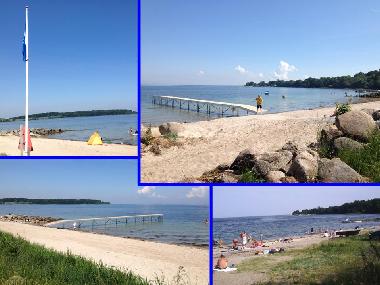 Zum idyllischen Strand in ruhiger Umgebung, nur 200 m